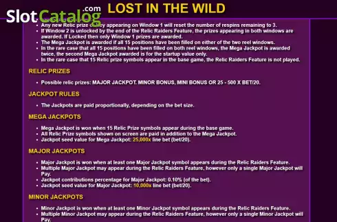 Скрин8. Lost In The Wild слот