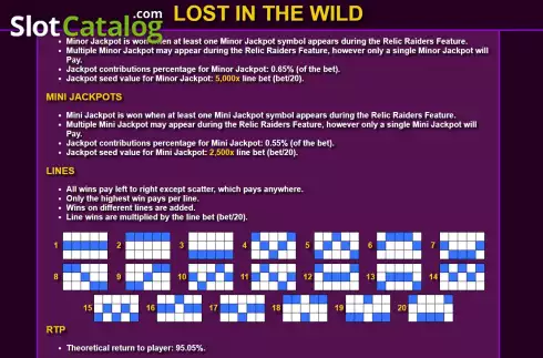 Скрин9. Lost In The Wild слот