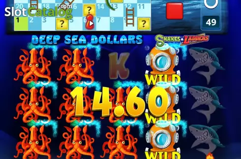 Скрин3. Deep Sea Dollars слот