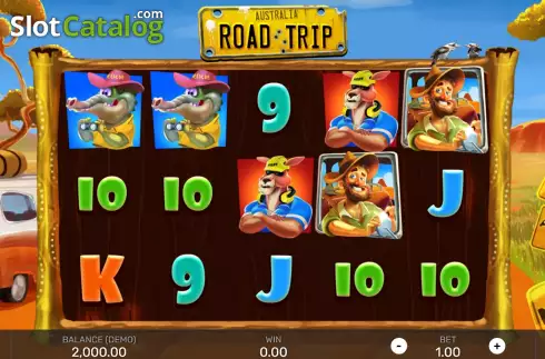Скрин2. Road Trip (Ready Play Gaming) слот