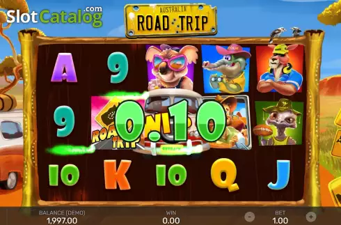 Скрин3. Road Trip (Ready Play Gaming) слот