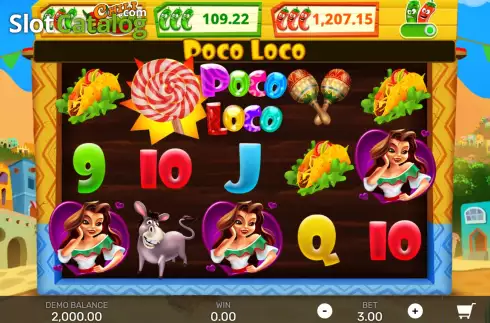 Скрин2. Poco Loco слот