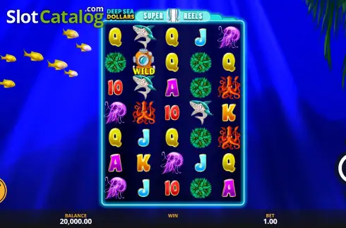 Скрин2. Deep Sea Dollars - Super Reels слот