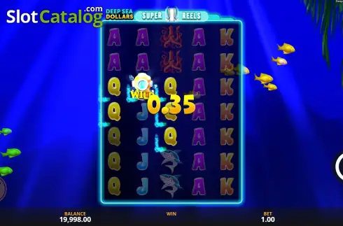 Скрин3. Deep Sea Dollars - Super Reels слот