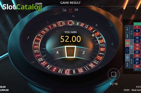 Скрин3. Real Auto Roulette слот