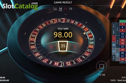 Скрин6. Real Auto Roulette слот