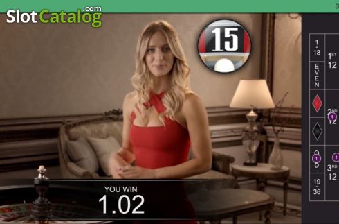 Скрин5. Real Roulette with Sarati слот