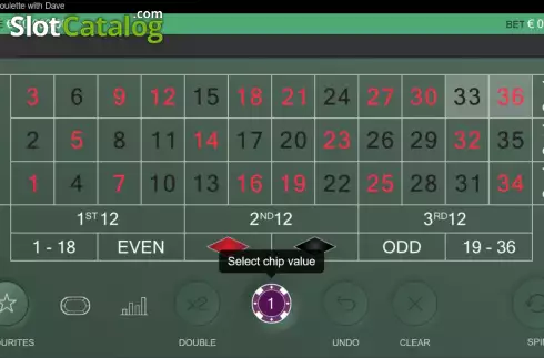 Скрин2. Real Roulette With Dave слот