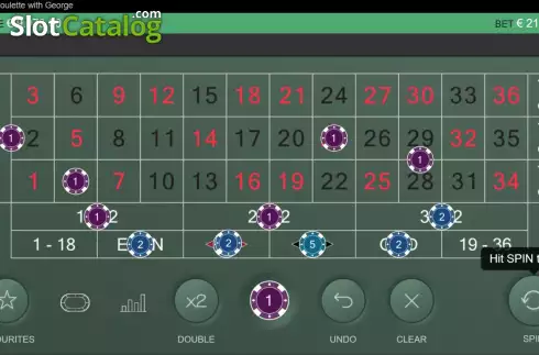Скрин3. Real Roulette With George слот