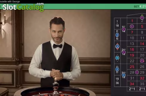 Скрин5. Real Roulette With George слот
