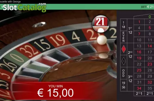 Скрин6. Real Roulette With George слот