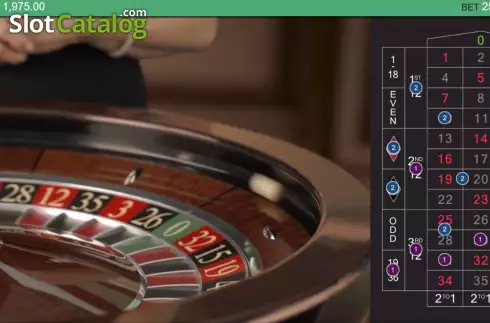 Скрин5. Real Roulette con Angela слот