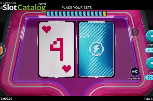 Скрин2. Rapid Card Chase слот