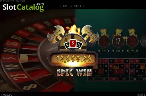 Скрин3. Vikings Multifire Roulette слот