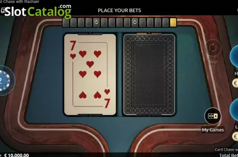 Скрин2. Card Chase with Rachael слот