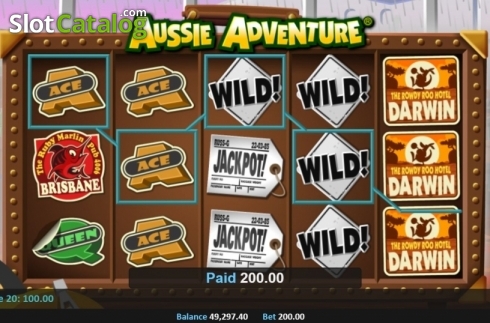 Скрин3. Aussie Adventure слот