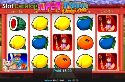 Скрин3. Super Graphics Lucky Cats слот