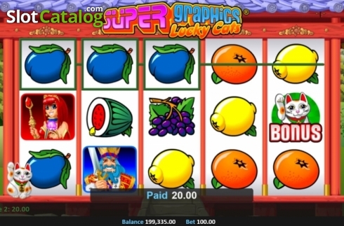 Скрин4. Super Graphics Lucky Cats слот