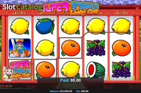 Скрин5. Super Graphics Lucky Cats слот