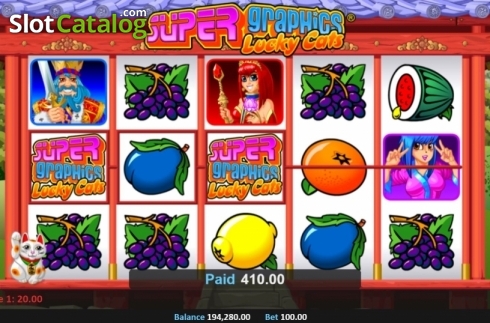 Скрин6. Super Graphics Lucky Cats слот
