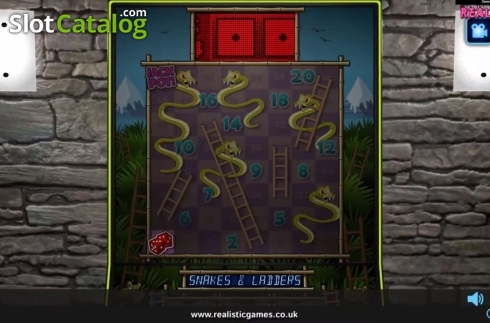 Скрин4. Snakes Ladders Deluxe слот