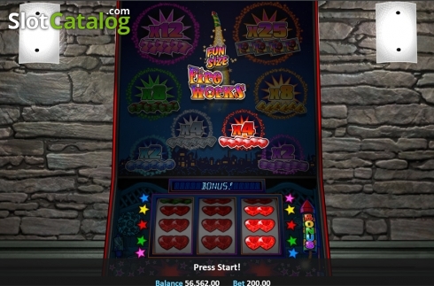 Скрин5. Funsize Fireworks слот