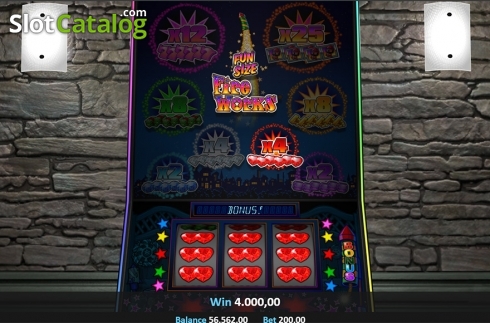 Скрин6. Funsize Fireworks слот