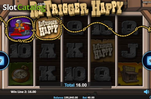 Скрин3. Re-Trigger Happy слот