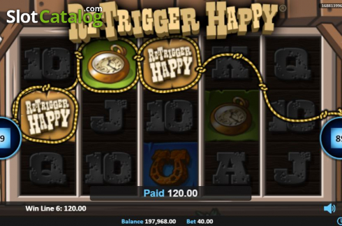 Скрин6. Re-Trigger Happy слот