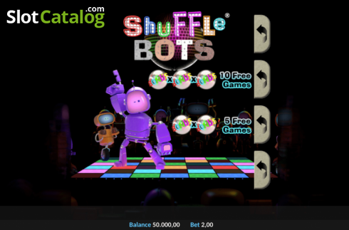 Скрин2. Shuffle Bots Pull Tab слот