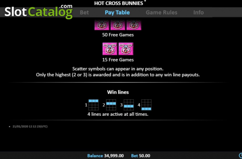 Скрин9. Hot Cross Bunnies Pull Tab слот