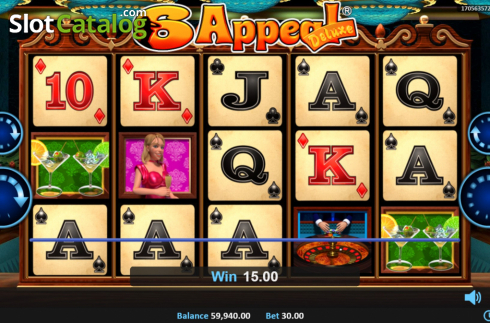 Скрин5. 6 Appeal Deluxe слот