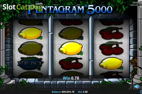 Скрин3. Pentagram 5000 слот