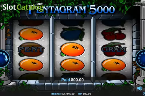 Скрин6. Pentagram 5000 слот
