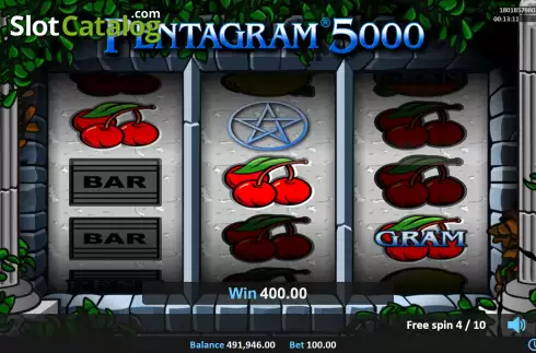 Скрин9. Pentagram 5000 слот