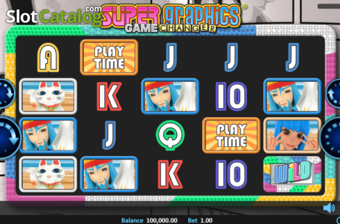 Скрин2. Super Graphics Game Changer слот