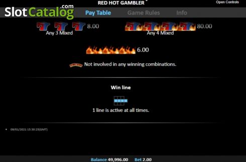 Скрин7. Red Hot Gambler слот