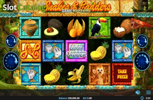 Скрин2. Snakes & Ladders Game Changer слот