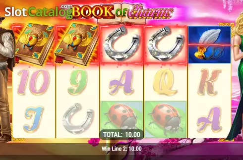 Скрин4. Book of Charms (Realistic) слот