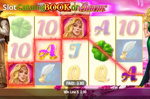 Скрин5. Book of Charms (Realistic) слот