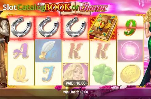 Скрин7. Book of Charms (Realistic) слот