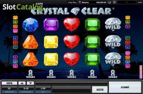 Скрин9. Crystal Clear слот