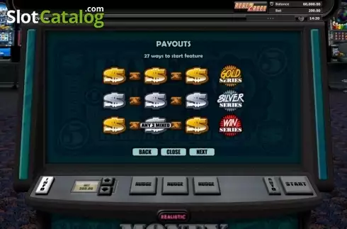 Скрин6. Money Matrix слот