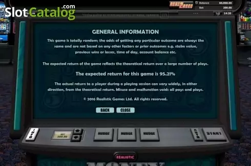 Скрин9. Money Matrix слот