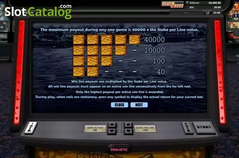 Скрин6. Riverboat Gambler слот