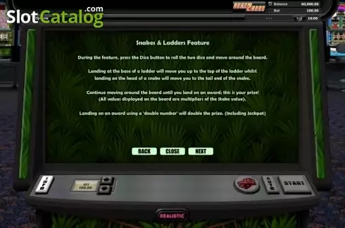 Скрин8. Snakes Ladders (Realistic) слот