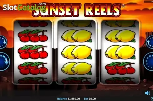 Скрин2. Sunset Reels слот