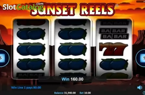 Скрин3. Sunset Reels слот