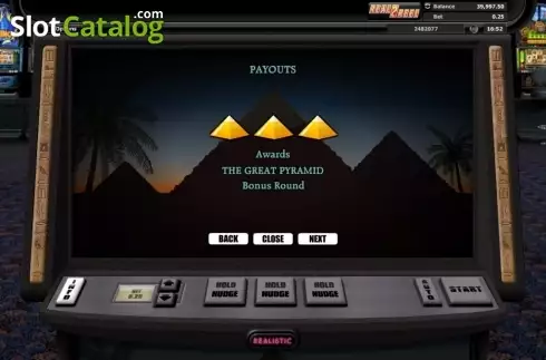 Скрин6. The Great Pyramid слот