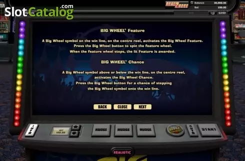 Скрин8. Big Wheel слот